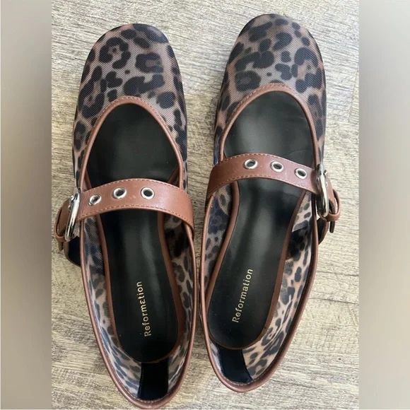 Reformation Bethany Ballet Flat Multi - Size 6 - Picture 3 of 6